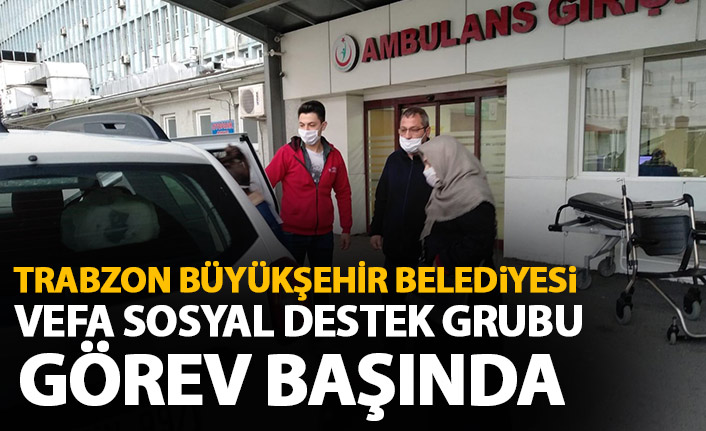 Büyükşehir Vefa Destek Grubu görev başında