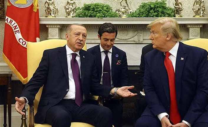 Cumhurbaşkanı Erdoğan, ABD Başkanı Donald Trump ile görüştü