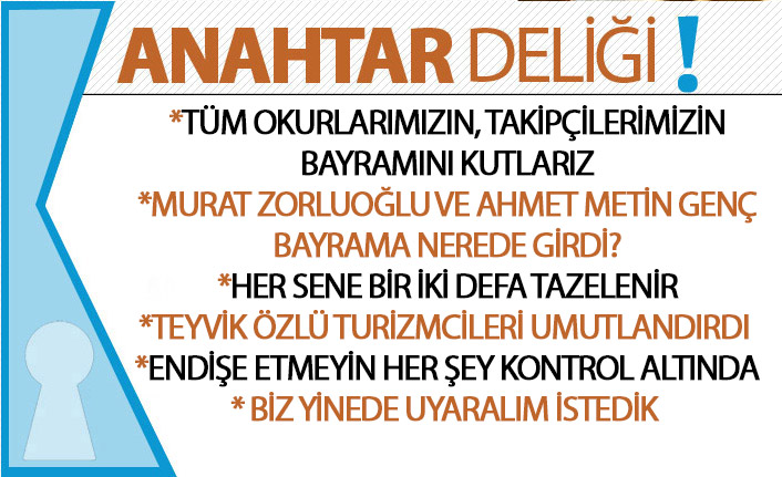 Anahtar Deliği 24.05.2020