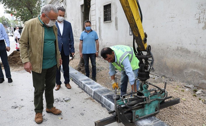 Ordu'da caddeler yenileniyor