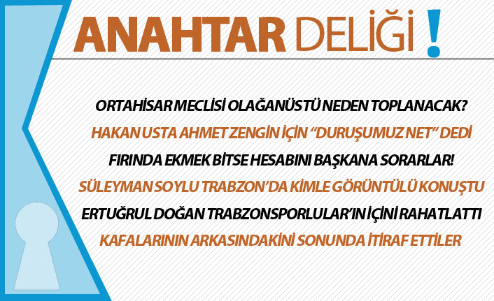 Anahtar Deliği 25.05.2020