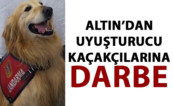 Altın uyuşturucu kaçakçılarına izin vermedi