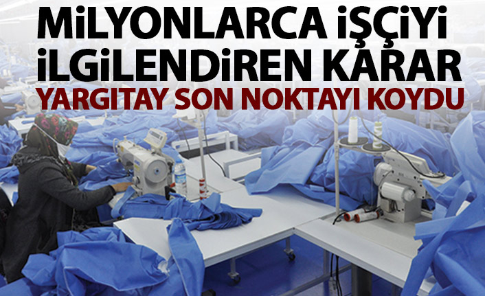 Milyonlarca işçiyi ilgilendiren karar: Bir maaş ödenmezse...