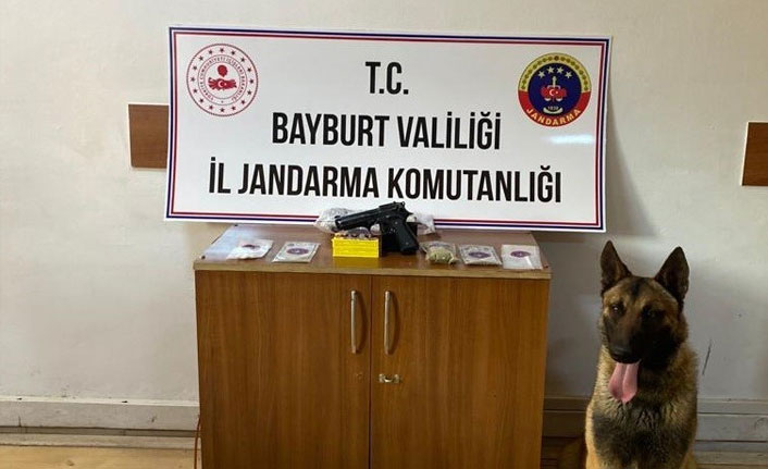 Bayburt’ta uyuşturucu operasyonu yapıldı