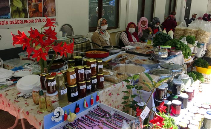 Trabzon'da Kireçhane pazarı yeniden açıldı