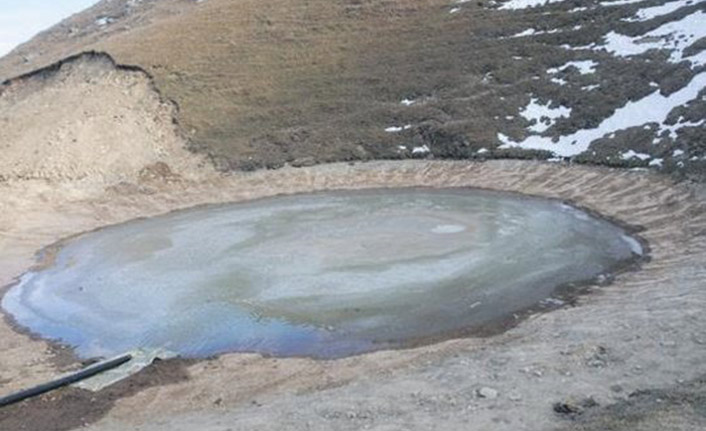 Dipsiz Göl'de son durum! O eski halinden eser yok şimdi