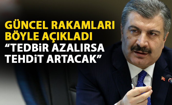 Güncel koronavirüs rakamları açıklandı: Tedbir azalırsa artacak