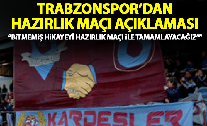 Trabzonspor kardeş takımı Drogheda ile hazırlık maçı yapacağını duyurdu