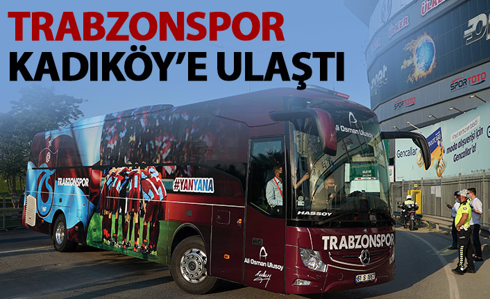 Trabzonspor stadyuma giriş yaptı