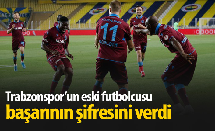 Erman Özgür Trabzonspor'un şifresini verdi: Tansiyon yükseltmeden oynuyorlar