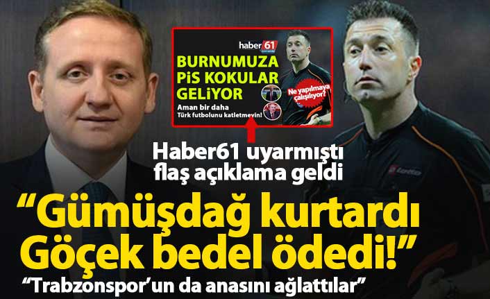 "Hüseyin Göçek, Göksel Gümüşdağ'a bedel ödedi"