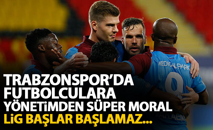 Trabzonspor'da futbolculara ödeme dopingi