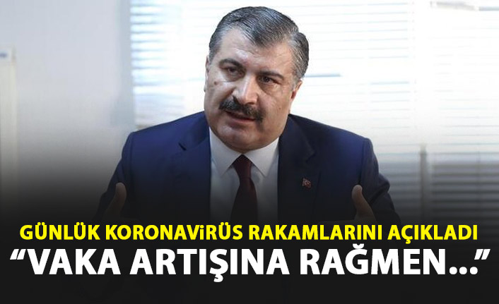 Günlük koronavirüs rakamları açıklandı: Vaka artışına rağmen...