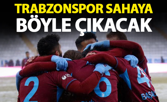 Trabzonspor Alanyaspor karşısına böyle çıkacak