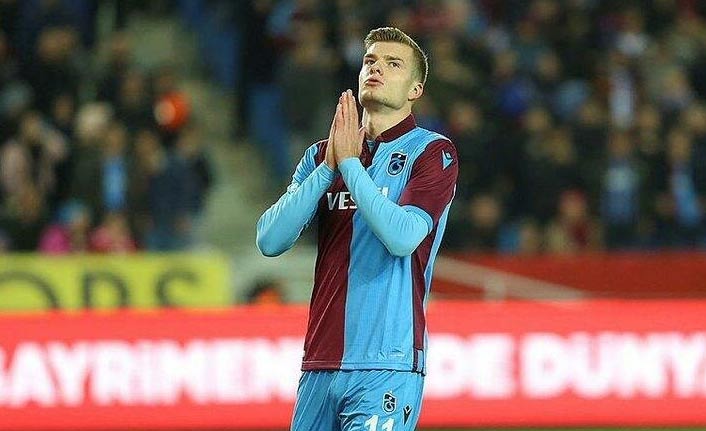 Trabzonspor'da Sörloth lig maçlarında sustu