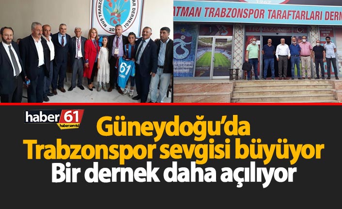 Güneydoğu'da Trabzonspor fırtınası