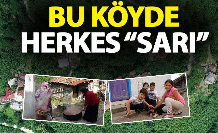 Bu köyde herkes "Sarı"