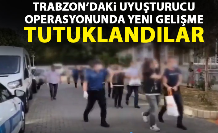 Trabzon'da uyuşturucu tacirlerine darbe üstüne darbe! Tutuklandılar