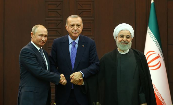 Cumhurbaşkanı Erdoğan, Putin ve Ruhani yarın Suriye'yi görüşecek