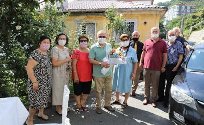 Kıyıları kurtaran Başkan Güler'e sevgi seli