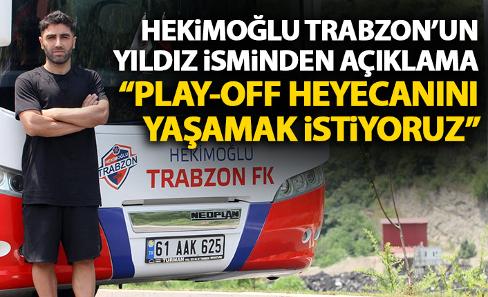  Doğan Ateş: "Play-off heyecanını yaşamak istiyoruz"