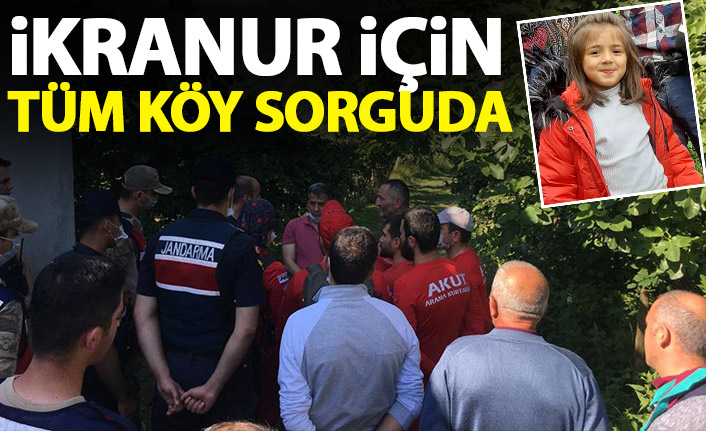 İkranur için tüm köy sorguda