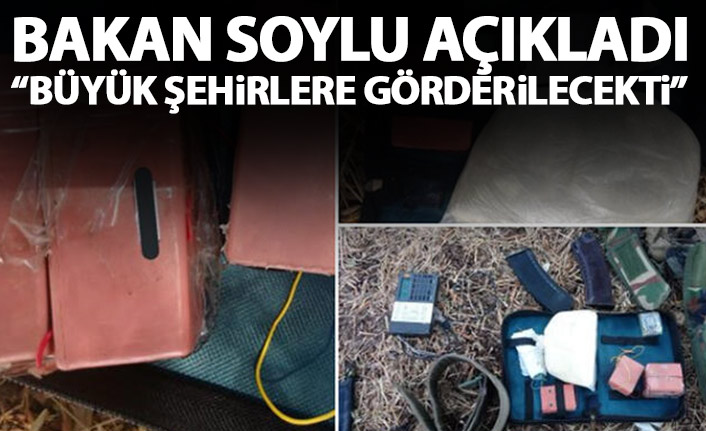 Bakan soylu açıkladı: Büyük şehirlerimize gönderilecekti