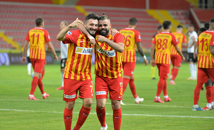 Kayserispor, Beşiktaş'ı mağlup etti