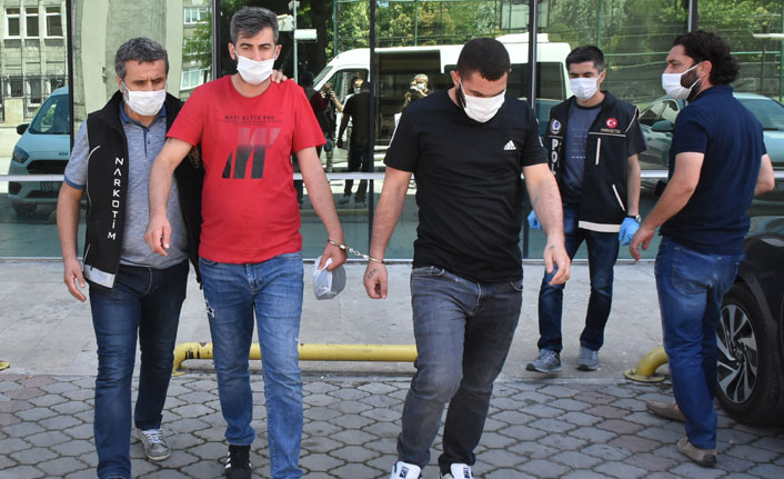 Samsun'daki "torbacı" operasyonu: 2 tutuklu