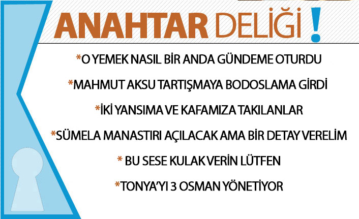 Anahtar Deliği 12.07.2020