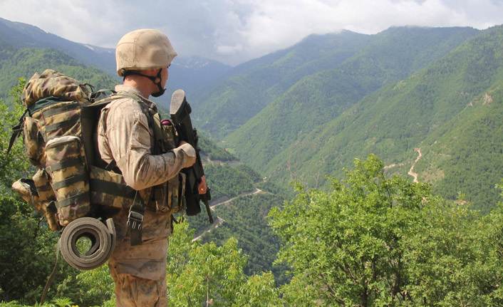 JÖH'ler Doğu Karadeniz'de operasyonda