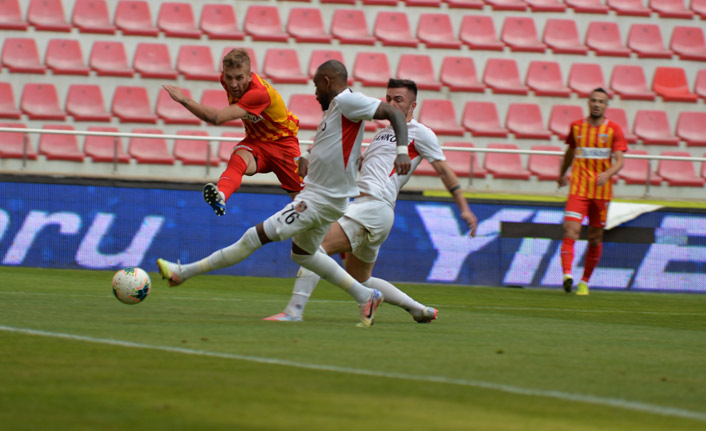 Kayserispor Gaziantep FK ile berabere