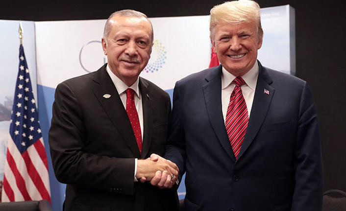 Cumhurbaşkanı Erdoğan Trump ile görüştü