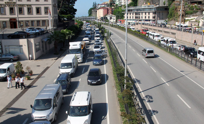 Giresun'da araç sayısı 100 Bin sınırına dayandı