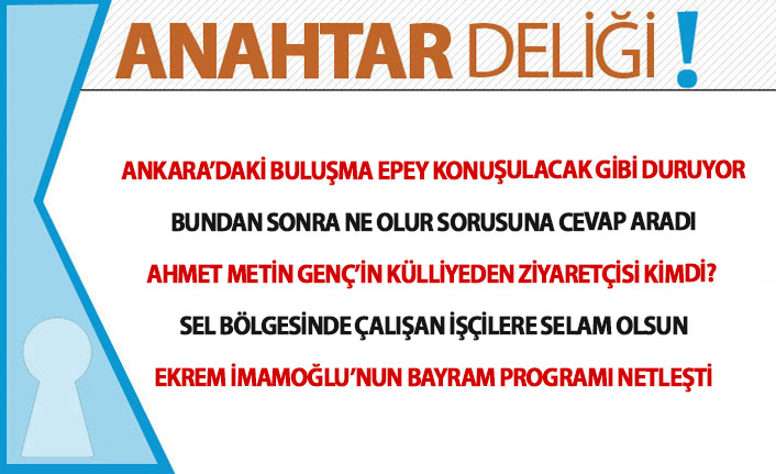 Anahtar Deliği 17.07.2020