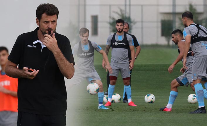 Trabzonspor taktik çalışmasını sürdürdü