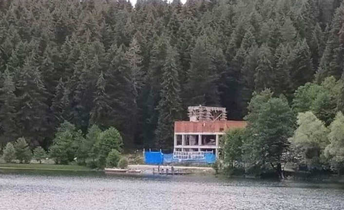 Artvin’de Karagöl’ün yanına yapılan yapı tepki çekmişti nedeni ortaya çıktı