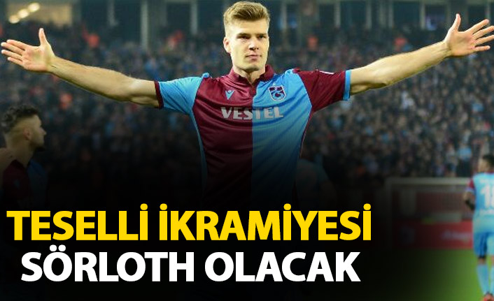 Trabzonspor'un teselli ikramiyesi Sörloth