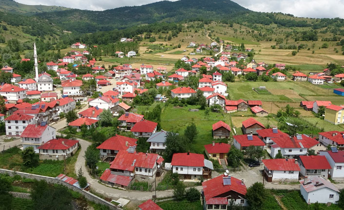 Yeşilce güzelliğiyle kendine hayran bırakıyor