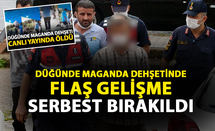 Düğünde maganda kurşunuyla ölümde flaş karar! Serbest kaldı