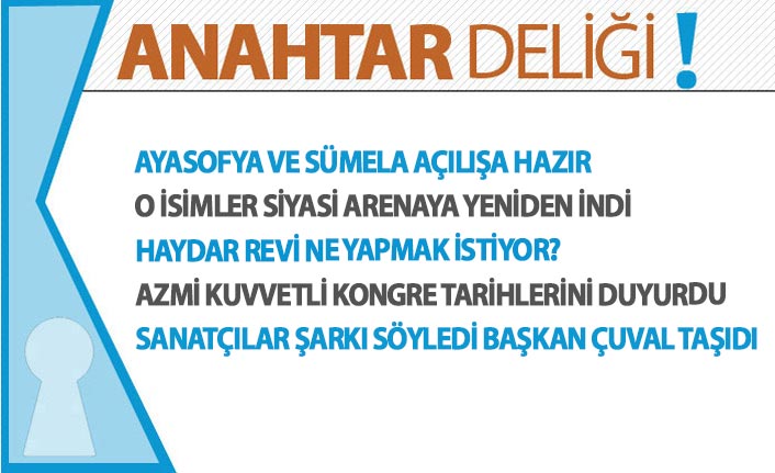 Anahtar Deliği 23.07.2020