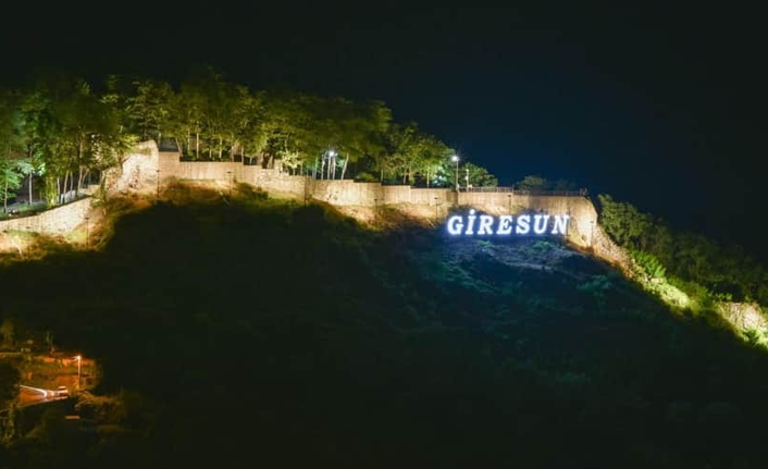 Giresun’un terası ışıl ışıl oldu