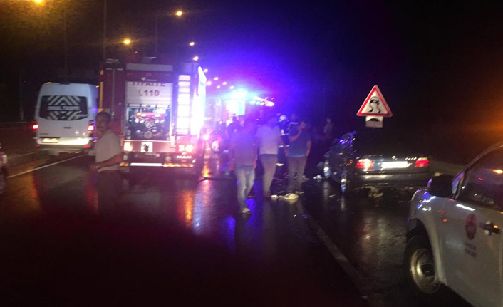 Ordu'da trafik kazası: 9 yaralı