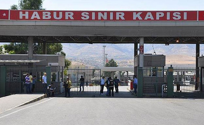 Habur Sınır kapısı yeniden kapatıldı