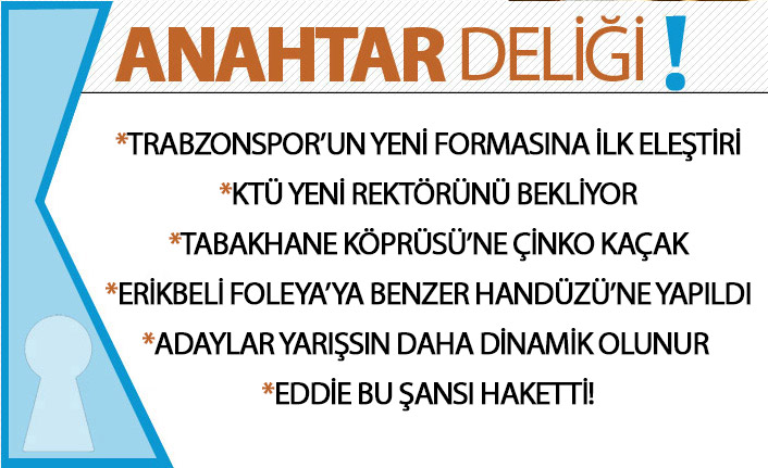 Anahtar Deliği 04.08.2020