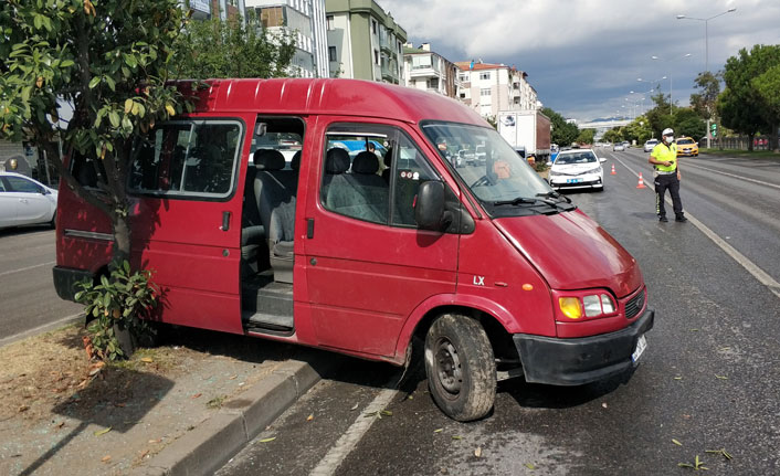 Samsun'da trafik kazası