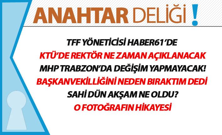 Anahtar Deliği 08.08.2020