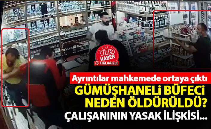 Gümüşhaneli büfeci nasıl öldürüldü? Ayrıntılar mahkemede ortaya çıktı