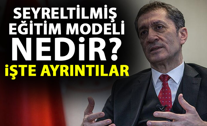 Bakan Selçuk'un açıkladığı seyreltilmiş eğitim modeli nedir?