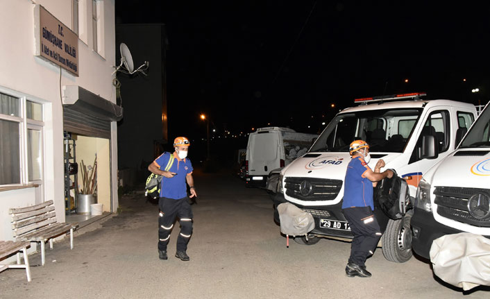 Gümüşhane’de deprem tatbikatı